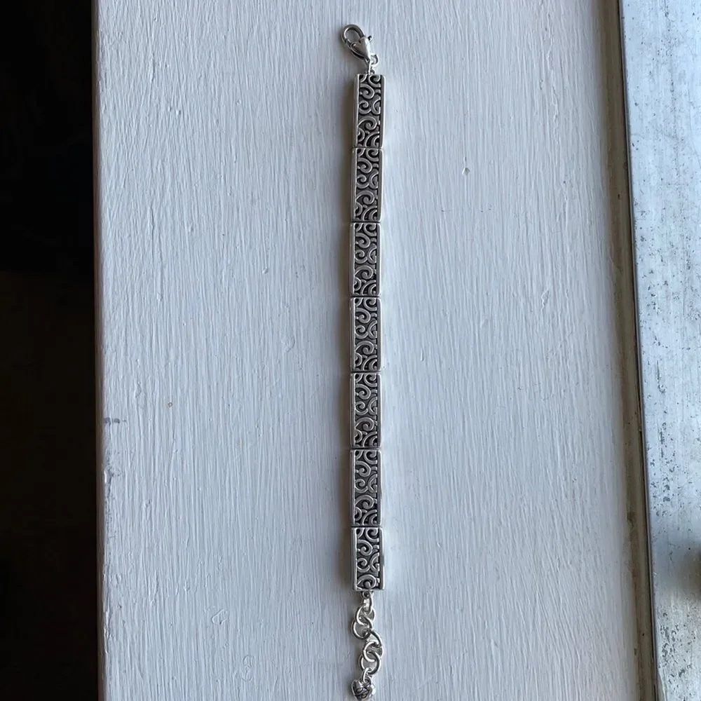 Brighton‎ Deco Lace silver link bracelet